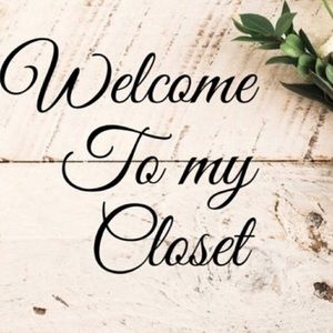 •Welcome to my closet•